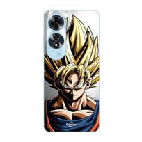 Case for Oppo A60 Goku Dragon ball z super ultra instinct juoda