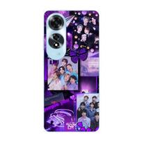 Case for Oppo A60 BTS CONCEPT VIOL juoda