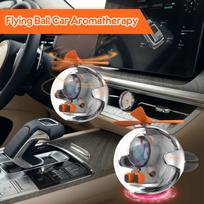 Cartoon Aroma Diffuser, LED Ambient Light, Free 400PC Tablets, Series Car Conditioning Socket Cute Decorations. One Size gray