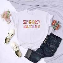 Summer Barbie Printed Women's Cotton Loose Casual Short Sleeved T-Shirts Women’s S balta