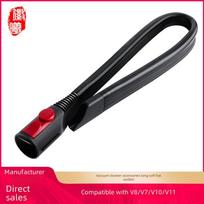 Huixi Ilgas plokščias minkštas siurbimo antgalis, skirtas Dyson V7, V8, V10, V11 dulysių siurbliams Vacuum cleaner accessories long soft flat suction
