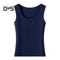 Žieminis moteriškas terminis dvipusis aksominis liemenė be siūlių aksominiu pamušalu Greitas temperatūros fiksavimas Šildymas Slim Fit Elastingas be rankovių vidinis drabužis pagrindas M mėlyna