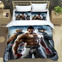 New Game Tekken 8 3d pint Bedding Sets exquisite bed supplies set duvet cover bed comforter set bedding set luxury birthday gift EU Single 135x200cm