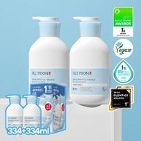 Illiyoon Ceramide Ato Lotion 334ml*2 334ml 2 pack plan white
