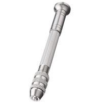 Rotaciniai įrankiai Rankinis grąžtas Sidabrinis 89*14mm Aliuminio lydinys Deimantas 1pc
