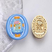 Stamps Sealing Wax Seal Art In The Bottle Vase Scrapbook Materials DIY Envelope Sealing 3cm Decoration Stamp
