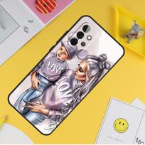 Madingas Super Mama dėklas Samsung Galaxy A55 A35 A25 A15 A51 A71 A12 A32 A52 A13 A33 A53 A14 A34 A54 Coque Samsung A50 white