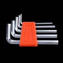 5/8/11 Pcs Short Arm Allen Key Set Double-End Hexagon Spanner Pocket L Wrench  Vehicle Repair Tool ARI 5Pcs Metric short red