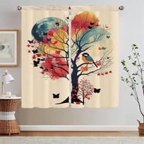Lim Heng Swee Bedroom Curtains 2 Pieces Beaded Curtain Tiebacks Modern Living Room Curtains Blackout Tentacles Partition Blind W50xH70cmx2pcs-CL