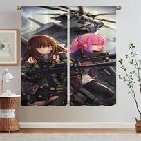 Anime Pigūs Nemokamas Pristatymas Užuolaidos Maisto Gaminimui Tiulis Virtuvėje Užuolaida Vaikų Kambariui Langui Roletai Užtemdančios Nėriniai W50xH70cmx2pcs-CL gray