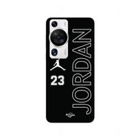 Coque - MANIACASE - Huawei P60 Pro - Noir - Jordan 23 Logo - Souple