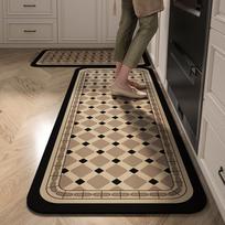 Modernus Paprastas Virtuvės Specialus Diatomito Purvo Kilimėlis Retro Atsparus Purvui Neslystantis Kilimėlis Lengvai Valomas Absorbuojantis Kojų Kilimėlis 40*60cm gray