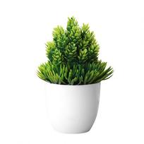Plant Fake Bonsai Table Artificial Potted for Home Simulation Decor Office Hotel ARI žalia