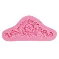 3D Baroque Crown Sugar Fondant Chocolate Cake Silicone Mold Kitchen Baking Decor ARI