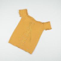 Actual Shot of The New Fashionable Summer Style Discreet One-word Shoulder Straps and Versatile Camisole Top One size