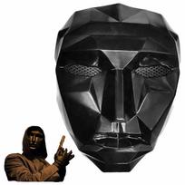 Viso veido kaukės Maskaradas Priedai Cosplay Kostiumai Kaukės Žaislai One Size black