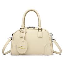 Luxury leather bags for women large capacity messenger bag for ladies high-quality casual bag beige