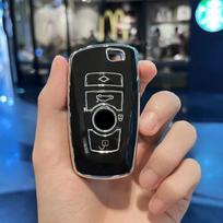 TPU automobilio rakto dėklo dangtelio dangtelis, skirtas BMW F30 F31 F32 F34 F20 F21 F07 F10 1 3 5 7 serija X1 X3 G01 X4 G02 X5 F15 F16 M3 M4 ir tt beige