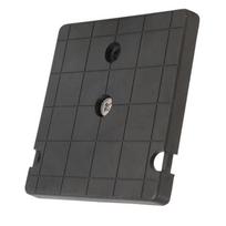 Fish Finder Mount Bracket Plate GPS Camera Universal Kayak Fishing Boat Accessories black