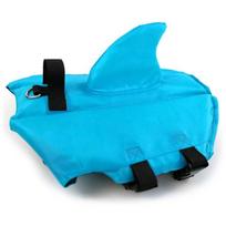 Shark Life Jacket for Dogs, Reflective Dog Life Vest for Swimming Boating Pool, High Flotation Dog Safety Swimsuit Adjustable Pet Life Preserver XS