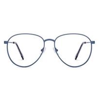 LENSKART BLU | Zero Power Cut Computer Glasses | Anti Glare, Lightweight  | UV Protection Specs | Men & Women | Large | LB E17497