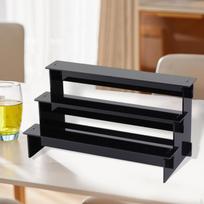 Acrylic Display Riser Collection Organizer Shelf Stand Fashion Decor Cupcake for 3 Tier 20x15x5cm