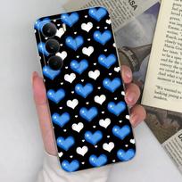 For OPPO Realme C75 13+ P1 Speed Neo7 Find X8 Pro Reno 13 Pro 13F Phone Case Cute Love Heart Bear Pattern Casing Clear Soft Silicone Anti Slip Housing Realme C75 4G