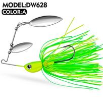 Kompozitinė blizganti JIG Buzzbait masalas 10G 14G Kutinis Spinnerbait Metalinis blizgučio Anti Hanging Bottom Bioninė žuvelės masalas 10g