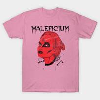 T Shirt Women Witch Maleficium Harajuku Print Kawaii Tshirt Summer Short Sleeve Female T-Shirt Top Tee S rožinė