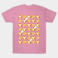T Shirt Women Sunny Days I Harajuku Print Kawaii Tshirt Summer Short Sleeve Female T-Shirt Top Tee S rožinė