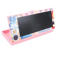 Pencil Box with 7 Inch LCD Writing Tablet Clear Handwriting One Click Lock Screen Large Capacity black