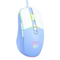 CW916 RGB Gaming Mouse Wired,USB Optical Mice with RGB Backlit,6 Adjustable DPI Up To 7000,Ergonomic Gamer Laptop PC Mouse with 7 Programmable Buttons 12.7*7.5*4.2cm