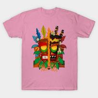 T Shirt Women Tiki Harajuku Print Kawaii Tshirt Summer Short Sleeve Female T-Shirt Top Tee S
