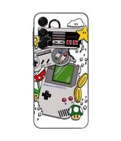 Phone Case - Maniacase - Samsung Galaxy A16 - Silicone - Soft - Vintage Nintendo juoda