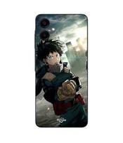 Case for Samsung Galaxy A06 izuku Midoriya, shoto Todoroki, Bakugo Katsuki, war, one for all, my hero academia anime Maniacase juoda