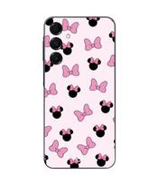 Phone Case - Maniacase - Samsung Galaxy A16 - Silicone - Soft - Minnie Pattern juoda