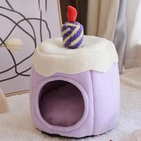 Cats Keep Warm and Sleeping Autumn and Winter Cake Shape Pet Nest New Product Cat Nest Dog Nest Four Seasons Universal Anti-catch