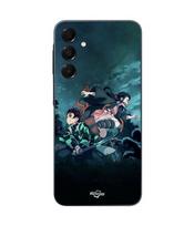 Case - Maniacase - Samsung Galaxy A16 - Silicone - Black - Demon Slayer juoda