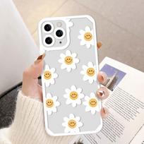 Spalvingos ramunės gėlės telefono dėklas Samsung A35 A55 5g A54 A34 A53 A25 A15 A05S A05 A32 A23 A52 S20 S21 S23 FE S24 Ultra dangtelis A14 4G 5G