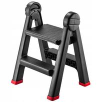 KADAX Kopėčios Kopėtėlės 2 Pakopų Sulankstomos Kėdutė Pakyla 150kg Lenkiškas Produktas