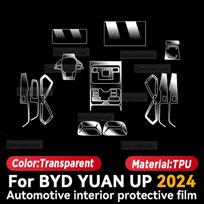 For BYD YUAN UP 2024 Car Interior Center Console trument Dashboard Protective Film Anti-scratch Sticker Accessories A