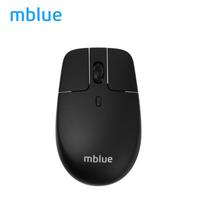 MEIZU Mblue M203 2.4G Wireless Lightweight Mouse Ergonomic 1600DPI 4 Mute Programmable Buttons Mouse for Computer PC Laptop Black juoda