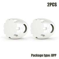 2/4 vnt. Durų rankenos saugos dangtelis Kūdikio saugos durų rankenos dangtelis Rankenos sriegio dizainas Daugkartinis namų apsaugos įrenginys Kūdikis 2pcs