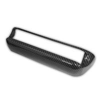 For BYD Dolphin Armrest Center Console Air Outlet Bright Strip Carbon Fiber Pattern Interior Protective Scratch Resistant Panel