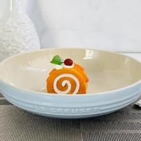 Prancūziška 8 colių gili lėkštė daržovėms kepti WOK būdu, 20 cm skersmens, 5,5 cm aukščio, namų indas 8 inches