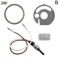 12v/24v šildytuvo dalys kaitinimo žvakė keraminis kaištis + tarpikliai + filtras + veržliaraktis 252106011000 Eberspacher Hydronic D4ws D5wsc D5ws M3p6