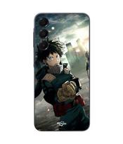 Case for Samsung Galaxy A15 izuku Midoriya, shoto Todoroki, Bakugo Katsuki, war, one for all, my hero academia anime Maniacase juoda