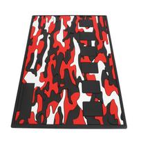 Magnetic Barber Mat Camouflage Print Prevent Slip Silicone Barbershop Work Station Pad for Clippers