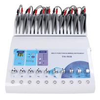 EMS Electrode Plate Muscle Stimulation Machine Microcurrent Infrared Heating Body Slimming Beauty UK Plug gray