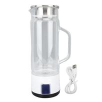 Hydrogen Water Maker Bottle 1000ml 1000 to 1500ppb High Borosilicate Glass Hydrogen Rich Water L
